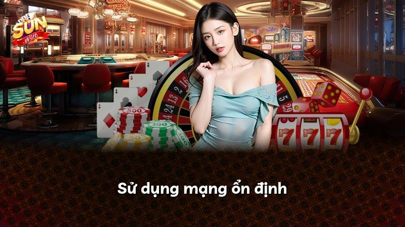 Sử dụng mạng ổn định